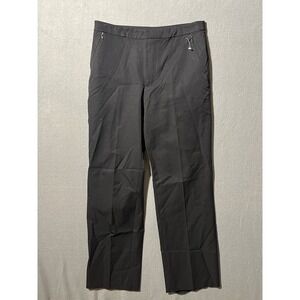 Old Navy Black Activewear Pants Men's Size 32x32 Nylon Spandex Stretch Flat